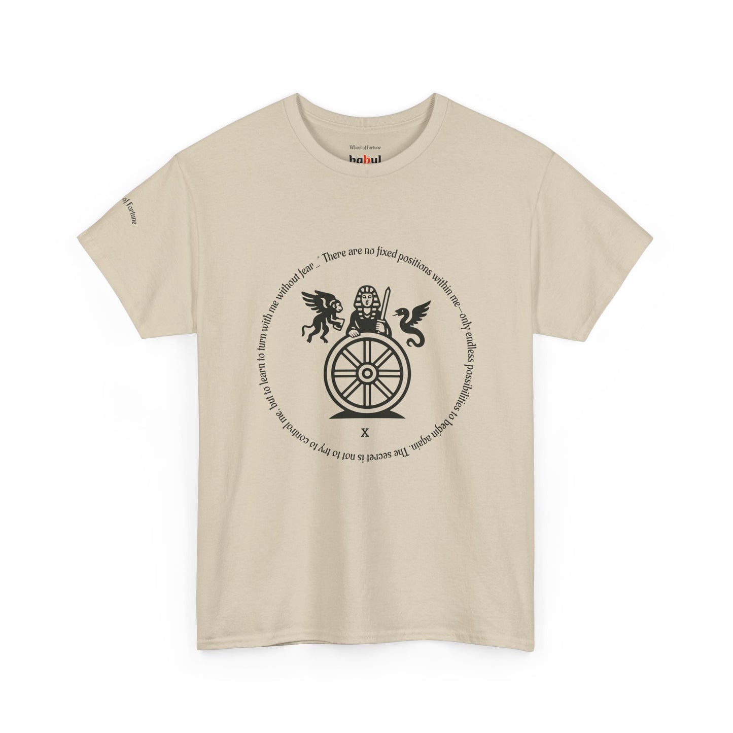 Wheel of Fortune - ArcanaPop T-Shirt – Where Tarot Magic Meets Pop Art