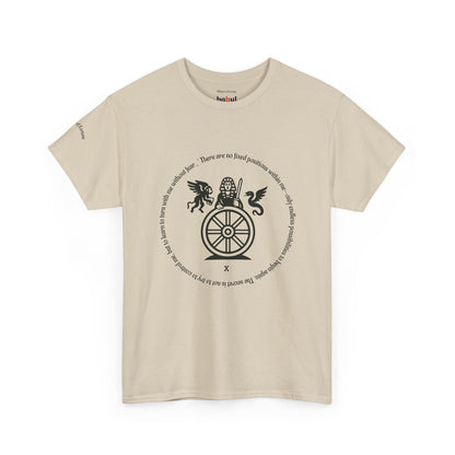 Wheel of Fortune - ArcanaPop T-Shirt – Where Tarot Magic Meets Pop Art