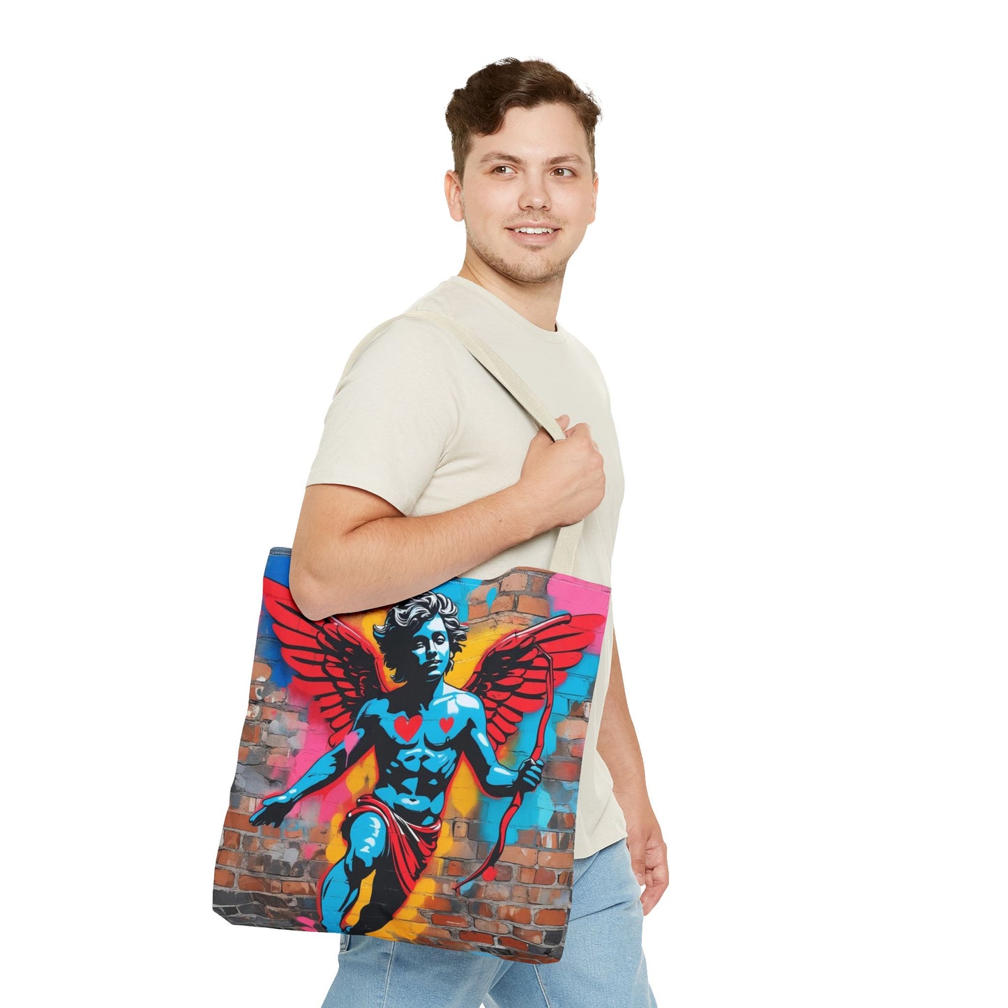 Artistic Surge - Eco-Friendly Canvas Tote Bag - CUPID