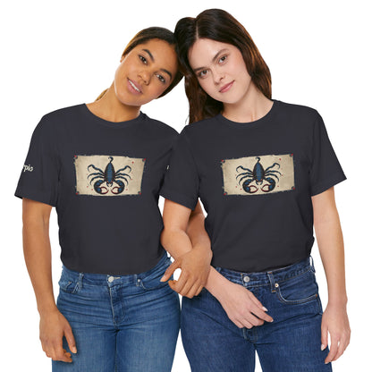 Scorpio - Gothic Zodiac T-Shirt. Zodiac in the Shadows