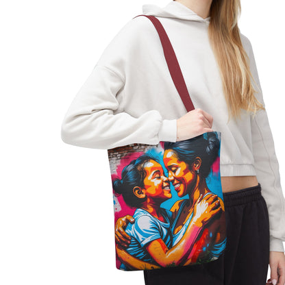 Artistic Surge - Eco-Friendly Canvas Tote Bag - SMILING HUG