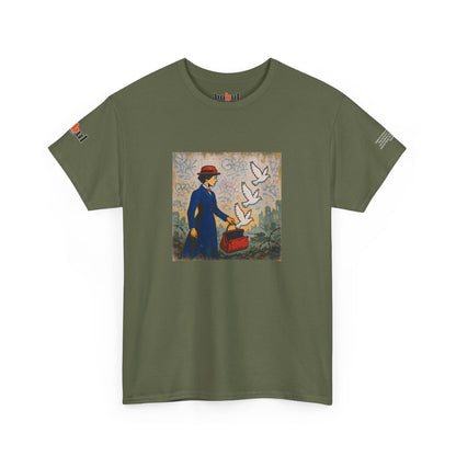 Rebel Graphic Tee - Unisex Heavy Cotton T-Shirt for the Wild at Heart. Rebel Tees, Born to Be Worn