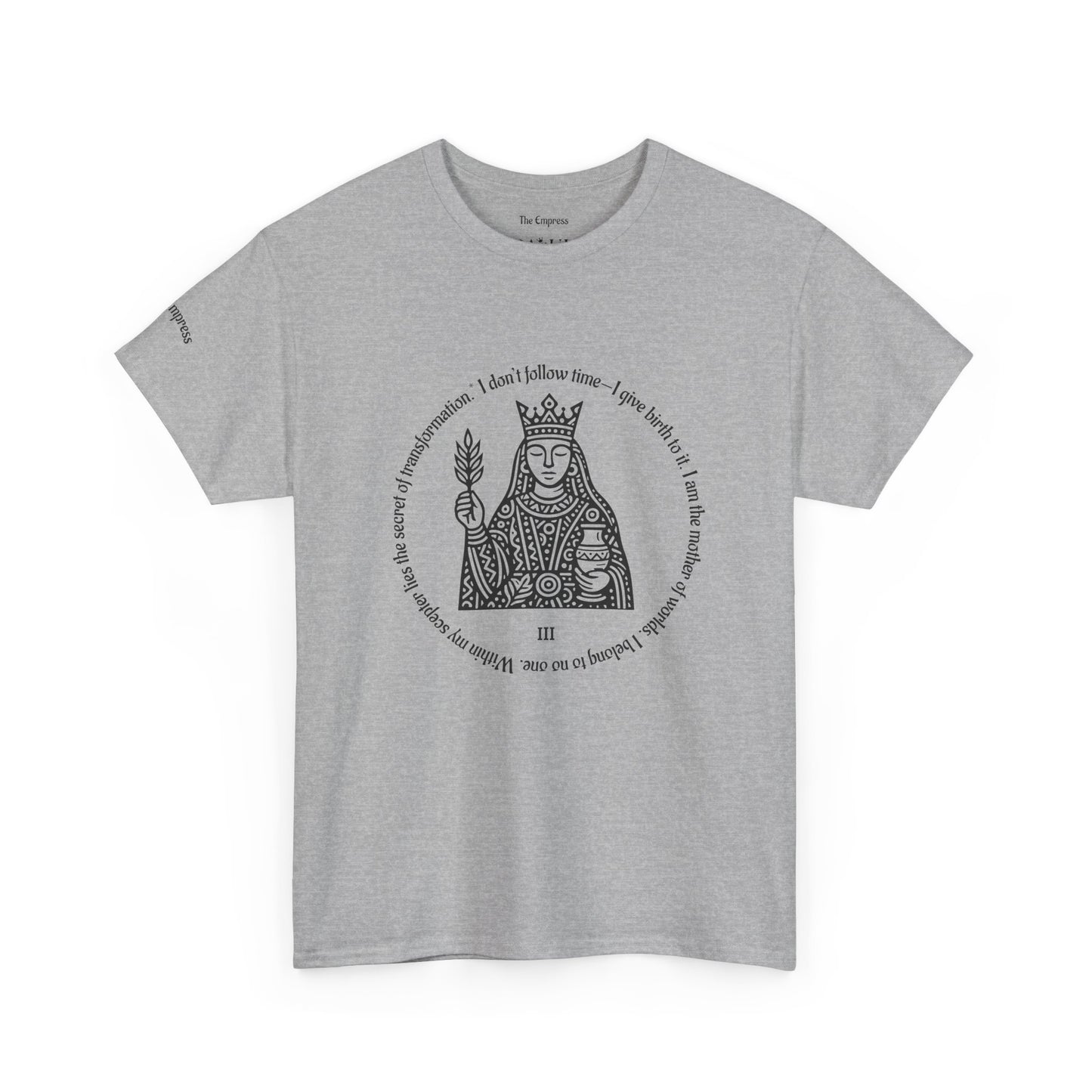 The Empress - ArcanaPop T-Shirt – Where Tarot Magic Meets Pop Art