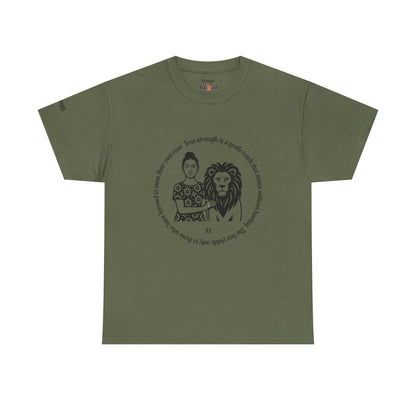 Strength - ArcanaPop T-Shirt – Where Tarot Magic Meets Pop Art