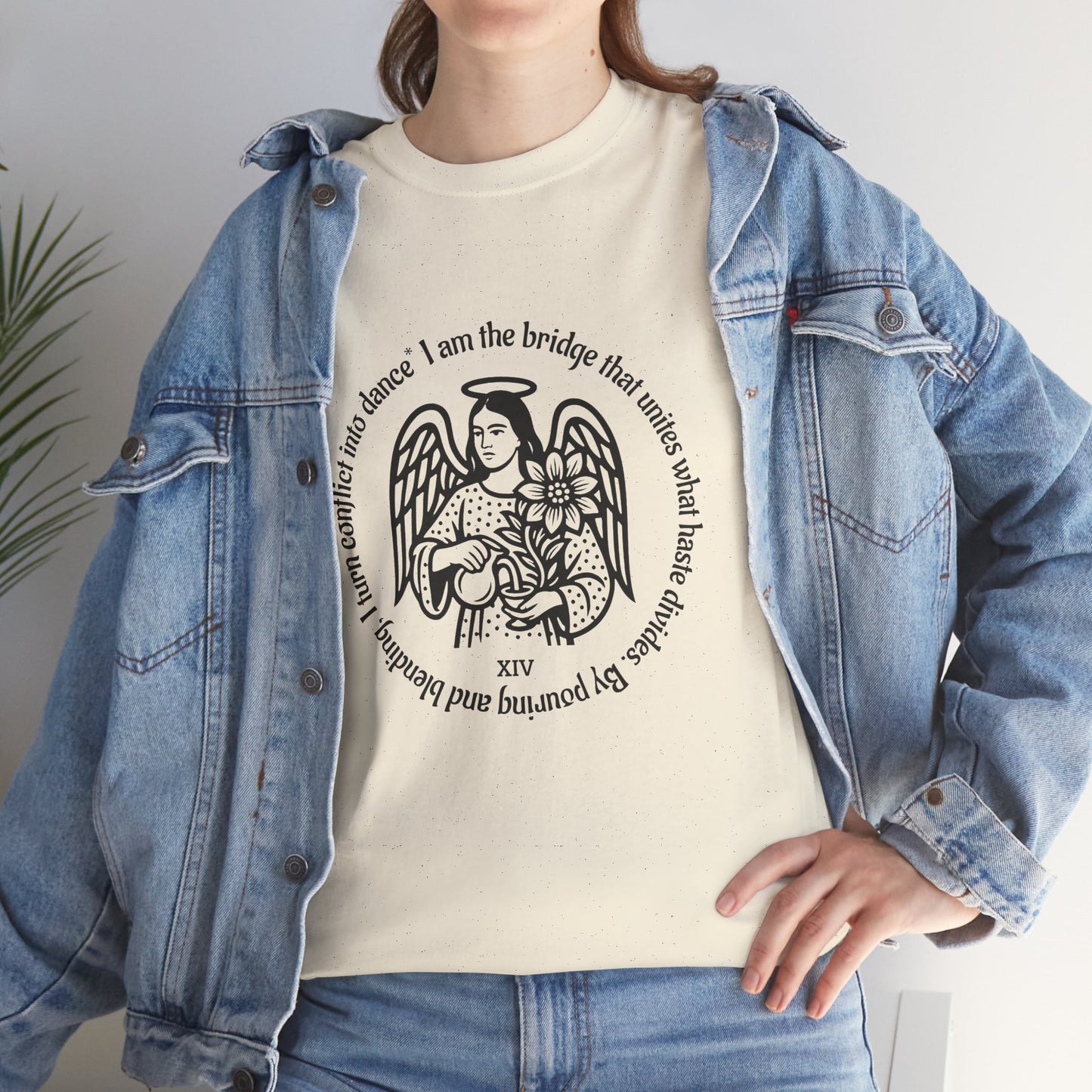 Temperance - ArcanaPop T-Shirt – Where Tarot Magic Meets Pop Art