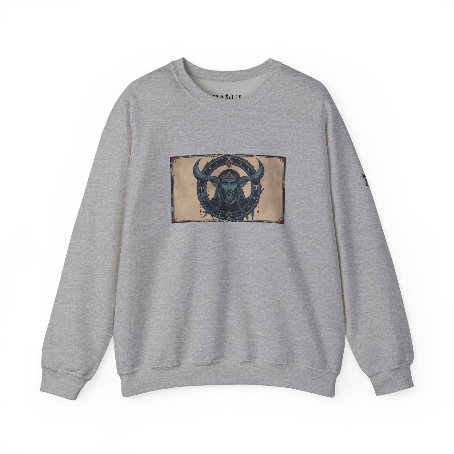 Capricorn - Gothic Zodiac Blue Sweatshirt