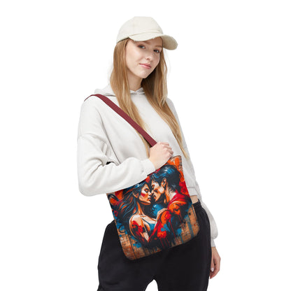 Artistic Surge - Eco-Friendly Canvas Tote Bag - LOVERS