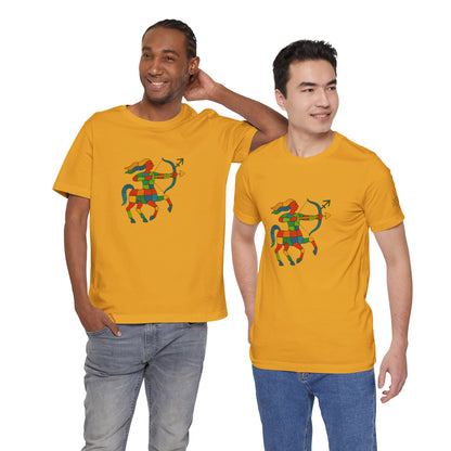 SAGITTARIUS - T-shirt, The Zodiac in Colors