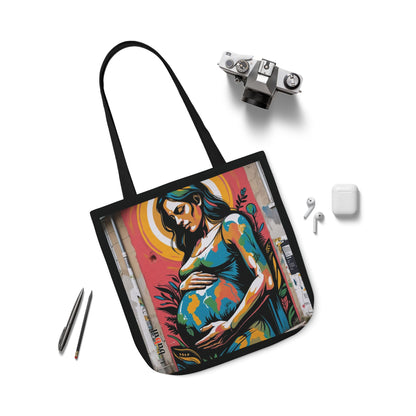 Artistic Surge - Eco-Friendly Canvas Tote Bag - MATERNITY