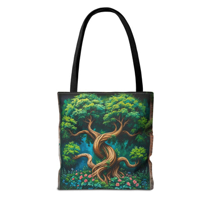 Artistic Surge - Eco-Friendly Canvas Tote Bag - TREE