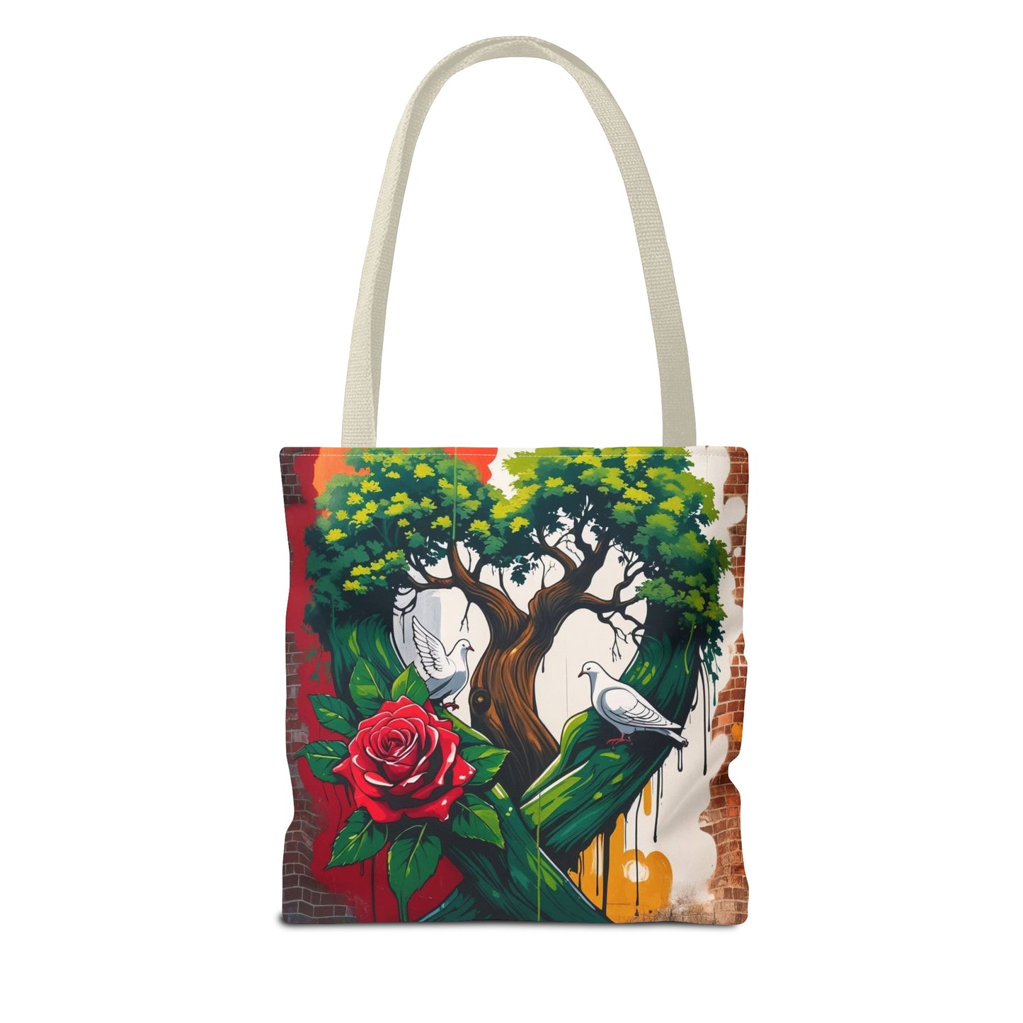 Artistic Surge - Eco-Friendly Canvas Tote Bag - ROSE