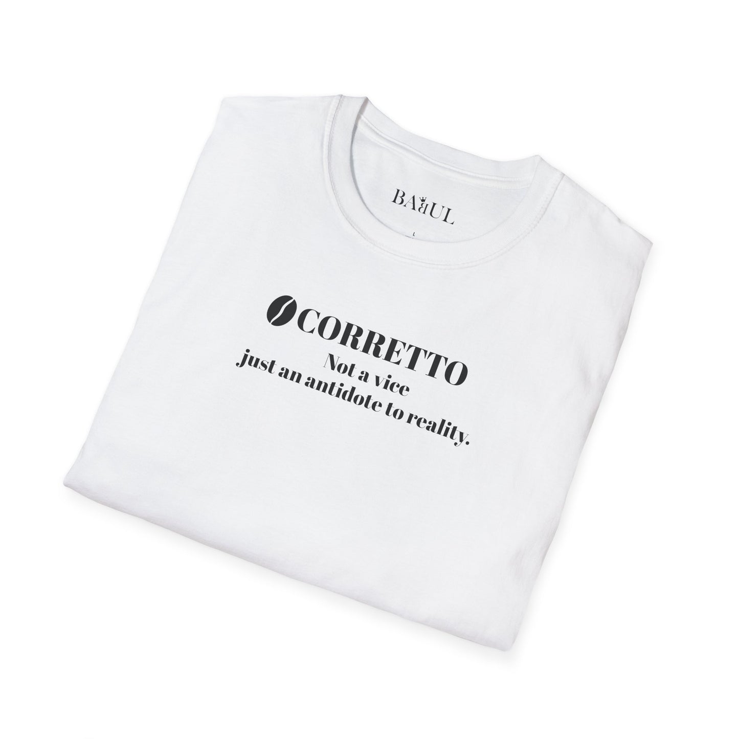 CoffeeTherapy T-Shirt – Irony Is the Best Cure (Right After Coffee)