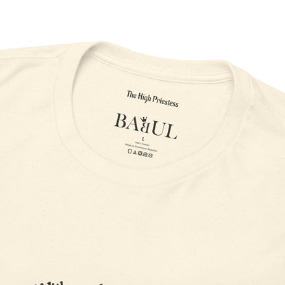 The High Priestess - ArcanaPop T-Shirt – Where Tarot Magic Meets Pop Art