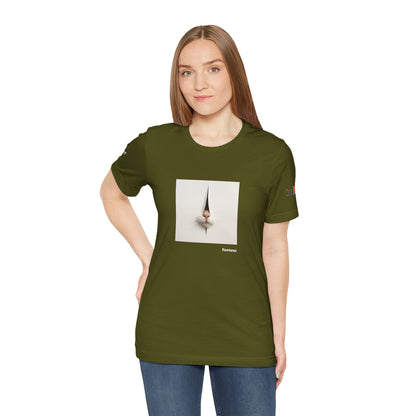 CATART Unisex Jersey Cat T-Shirt - FONTANA - Iconic Painting Reimagined with Cats