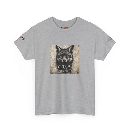 Rebel Graphic Tee - Unisex Heavy Cotton T-Shirt for the Wild at Heart. Rebel Tees, Born to Be Worn - Outfox The Ordinary