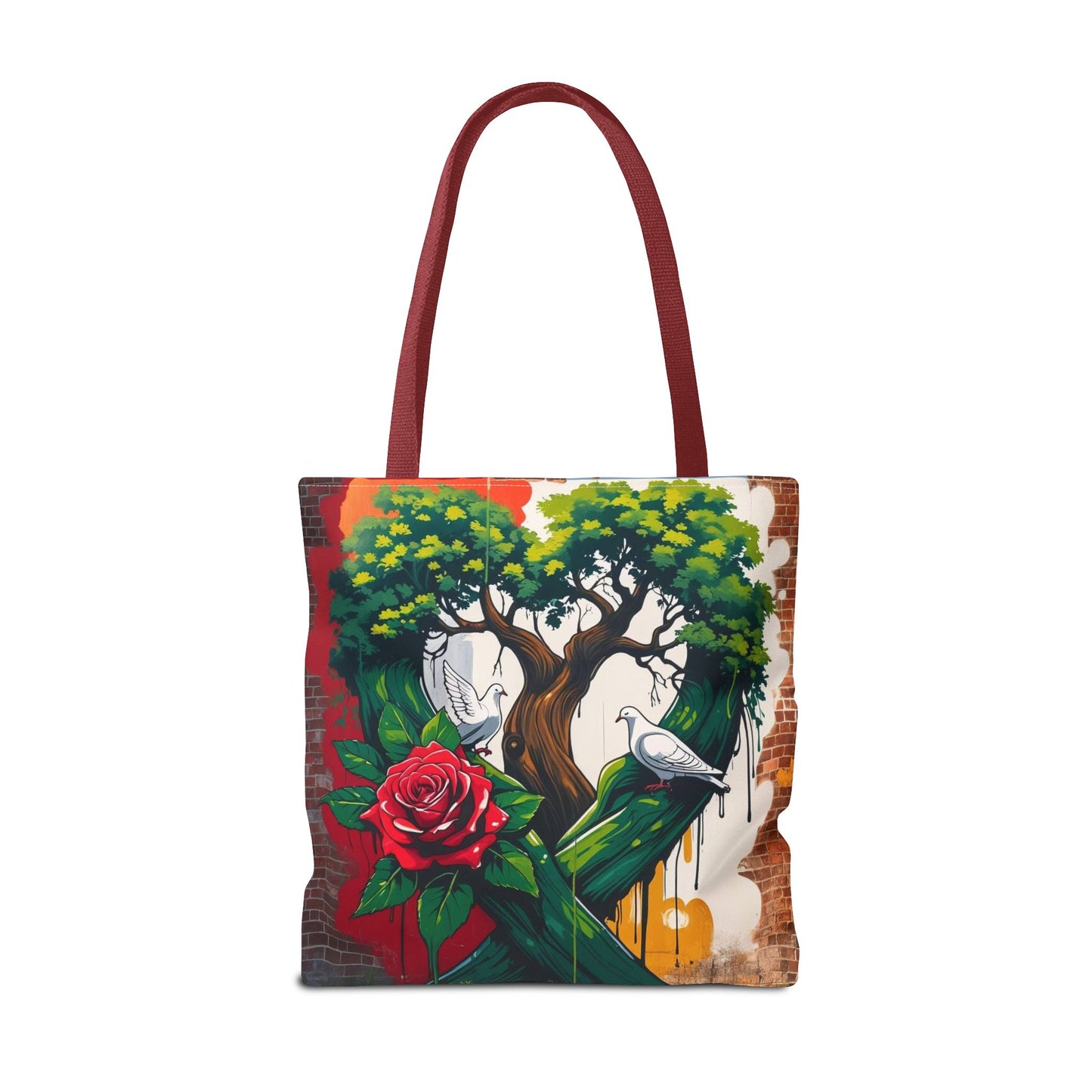 Artistic Surge - Eco-Friendly Canvas Tote Bag - ROSE