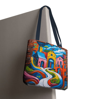 Artistic Surge - Eco-Friendly Canvas Tote Bag - HOUSES