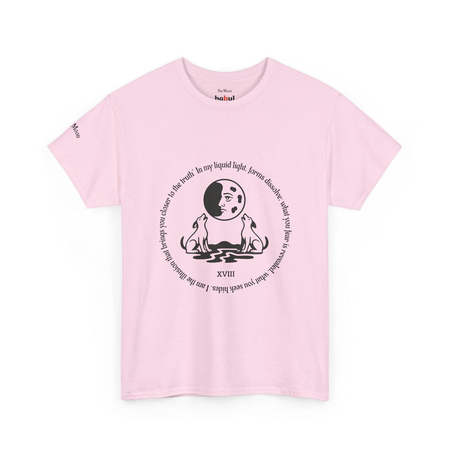 The Moon - ArcanaPop T-Shirt – Where Tarot Magic Meets Pop Art