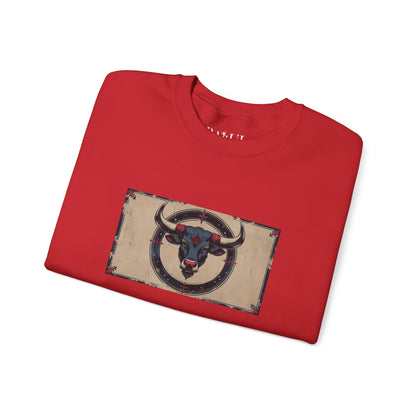 Taurus - Gothic Zodiac Blue Sweatshirt