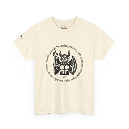 The Devil - ArcanaPop T-Shirt – Where Tarot Magic Meets Pop Art