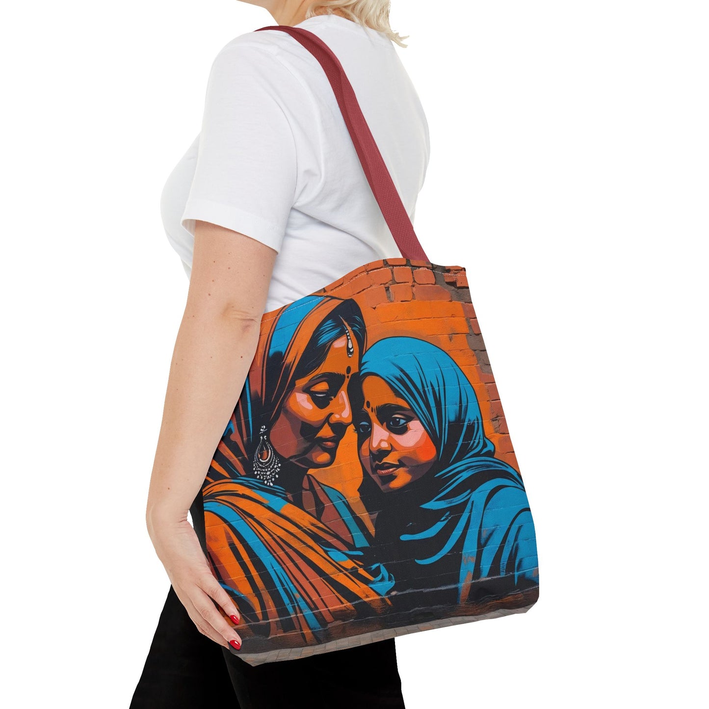 Artistic Surge - Eco-Friendly Canvas Tote Bag - TENDERNESS