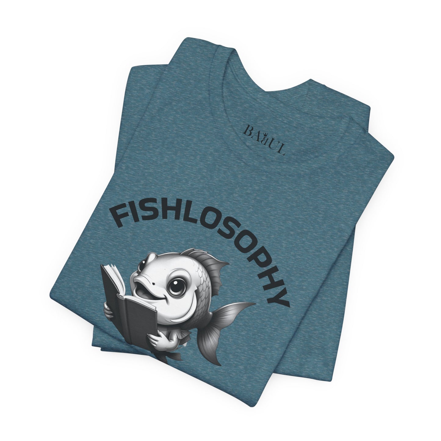 Fishlosophy Unisex Jersey Short Sleeve Tee –  The Ocean' depth is not for the faint of heart