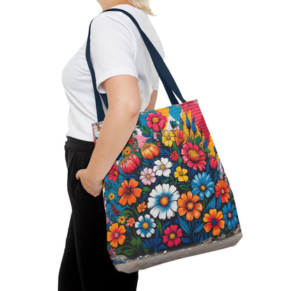 Artistic Surge - Eco-Friendly Canvas Tote Bag - FLOWERS