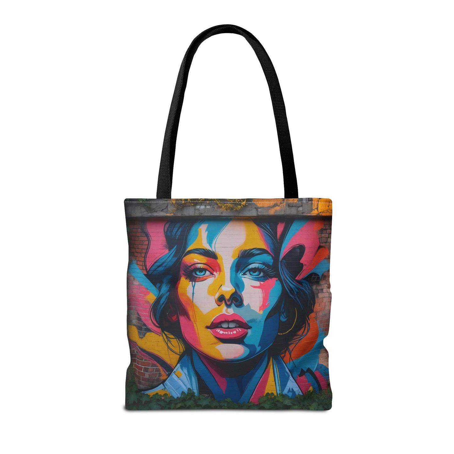 Artistic Surge - Eco-Friendly Canvas Tote Bag - WOMAN'S FACE
