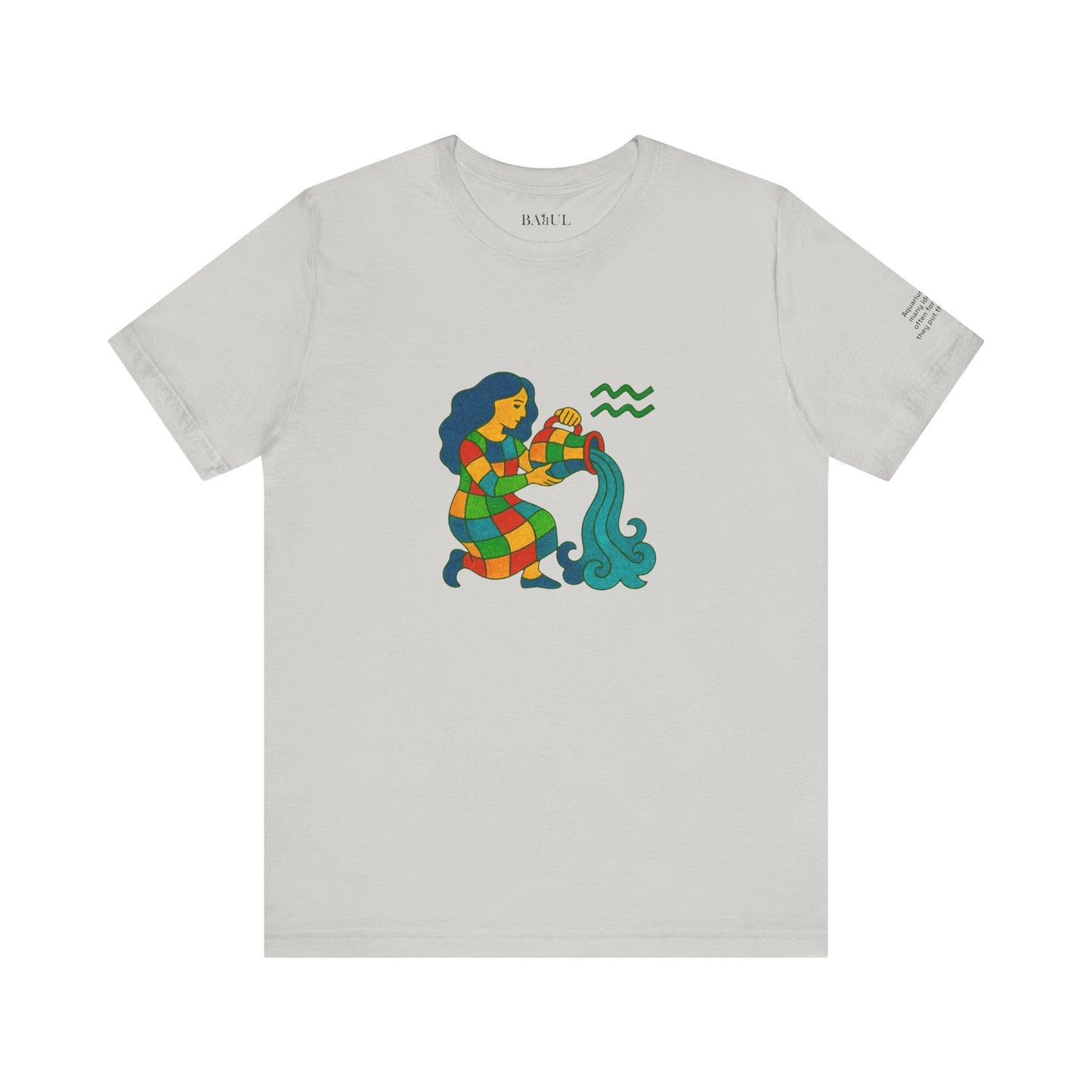 AQUARIUS - T-shirt, The Zodiac in Colors