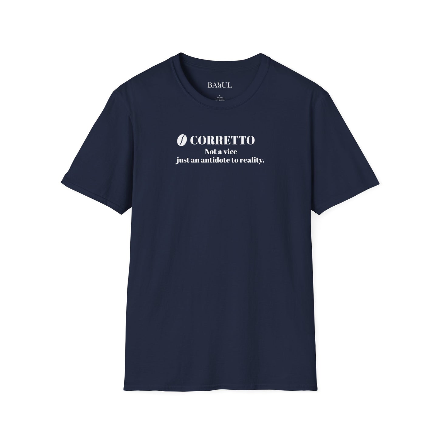 CoffeeTherapy T-Shirt – Irony Is the Best Cure (Right After Coffee)