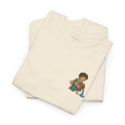 AQUARIUS - Dreamy Zodiac T-Shirts – The Magic of the Stars in Ghibli Style