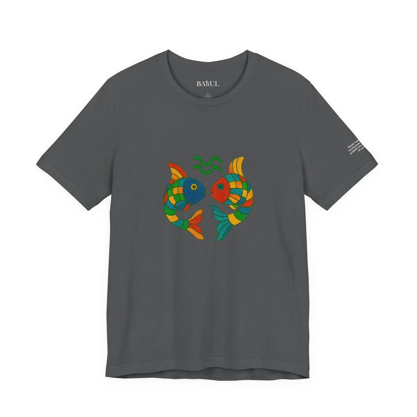 PISCES - T-shirt, The Zodiac in Colors