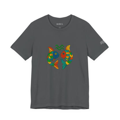 PISCES - T-shirt, The Zodiac in Colors
