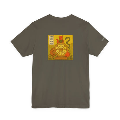 Wheel of Fortune - Tarot in Ukiyo-e Style