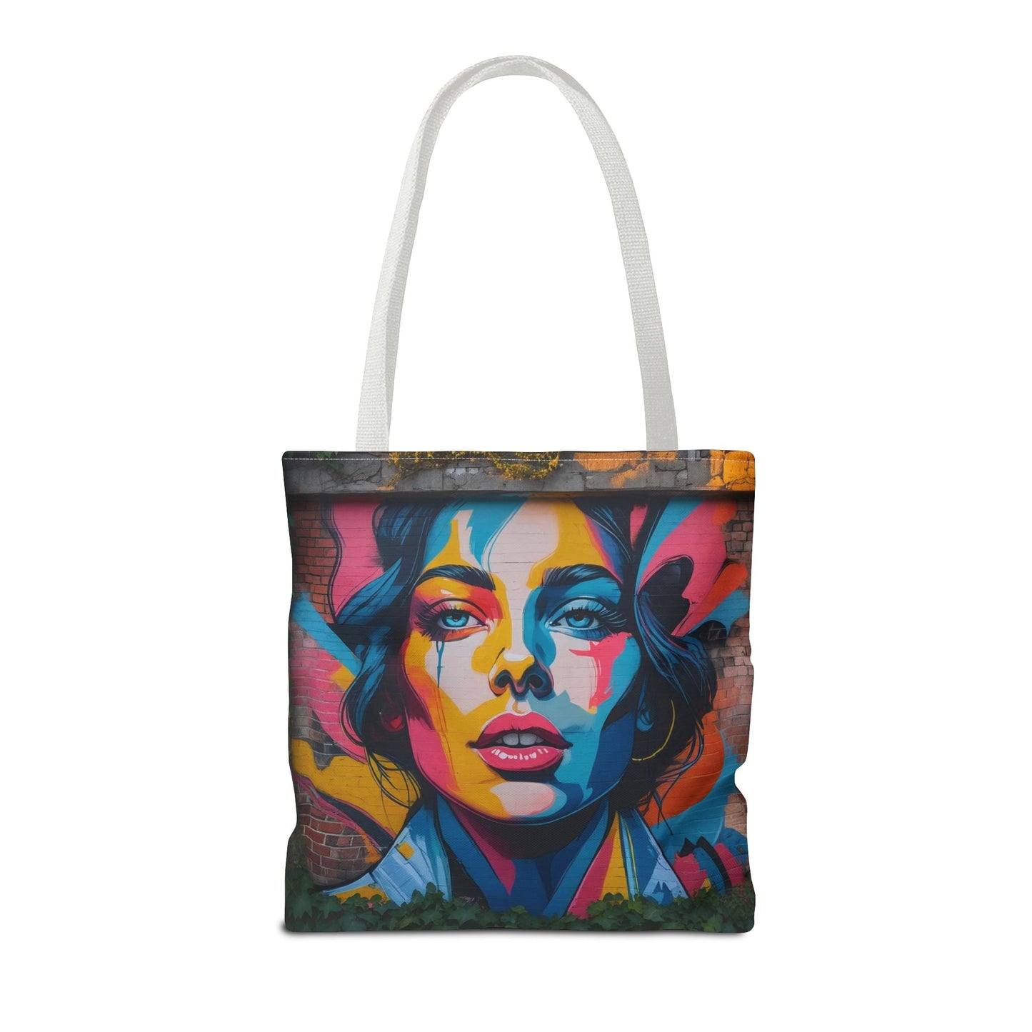 Artistic Surge - Eco-Friendly Canvas Tote Bag - WOMAN'S FACE