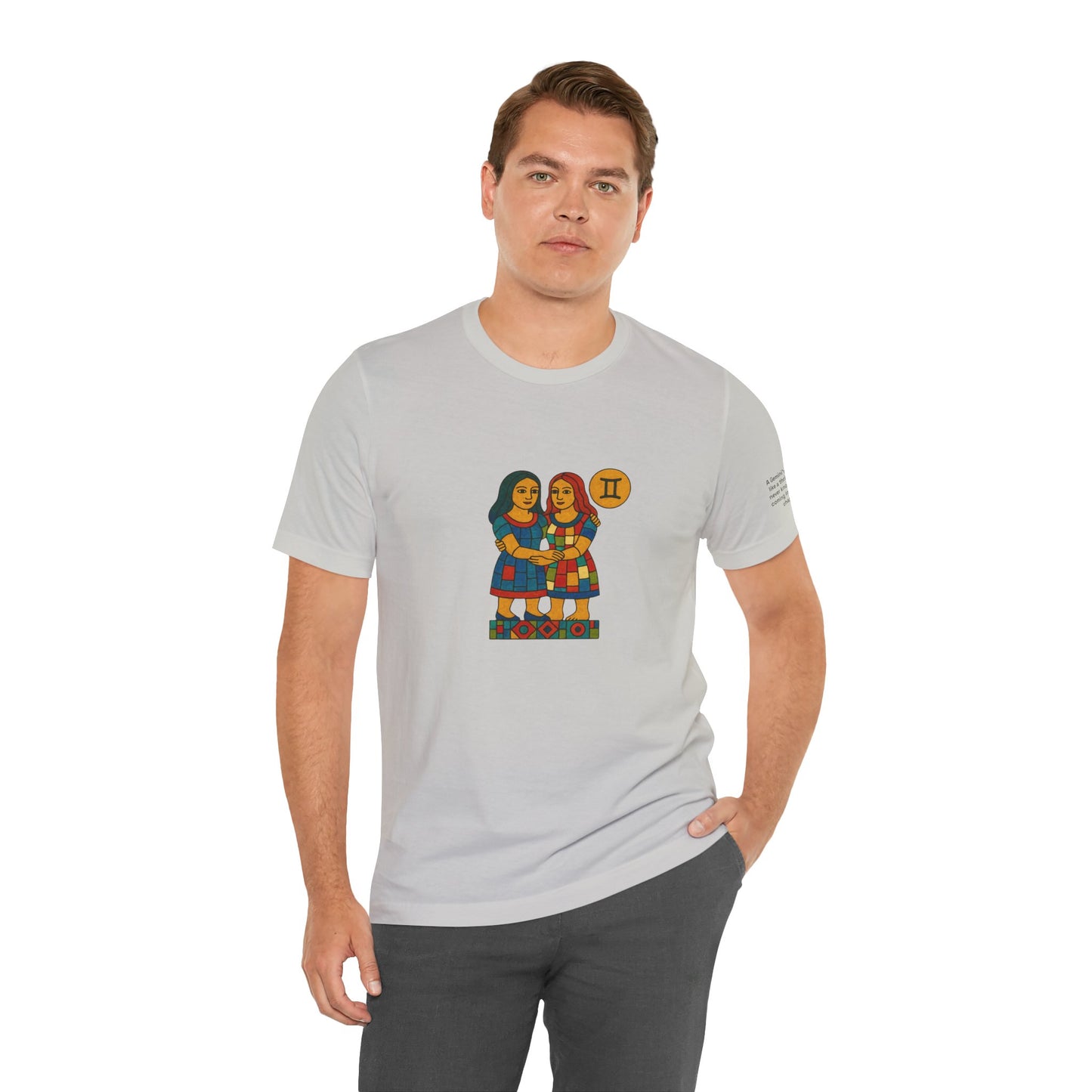 GEMINI - T-shirt, The Zodiac in Colors