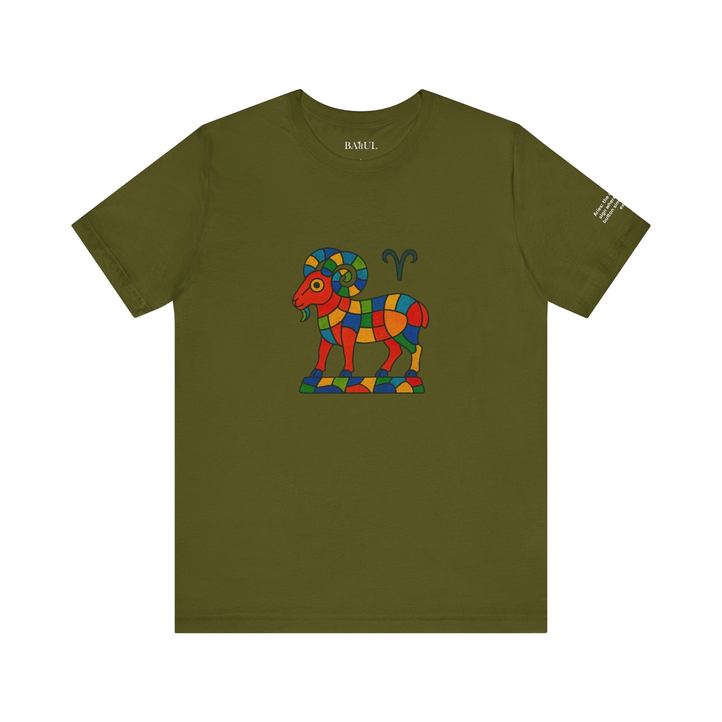 ARIES - T-shirt, The Zodiac in Colors