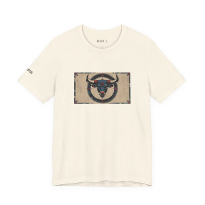 Taurus - Gothic Zodiac T-Shirt. Zodiac in the Shadows