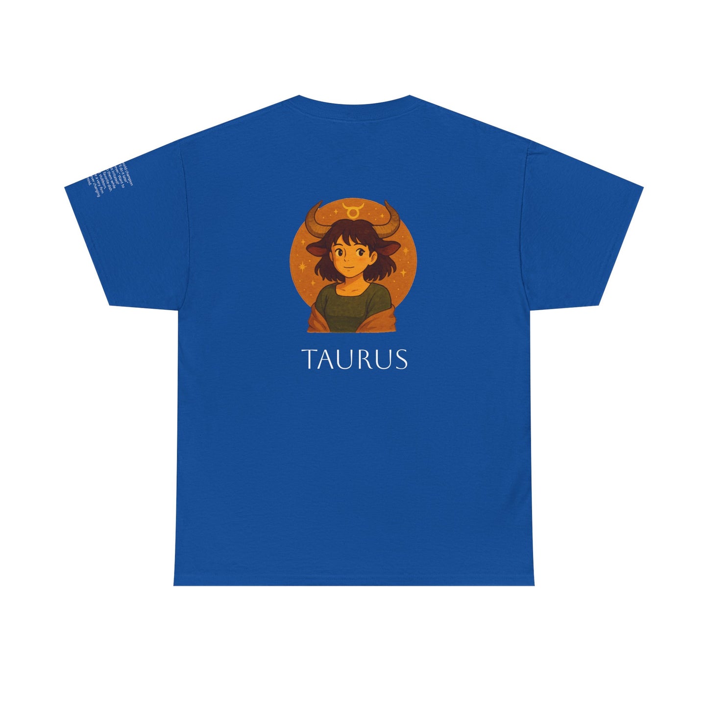 TAURUS - Dreamy Zodiac T-Shirts – The Magic of the Stars in Ghibli Style