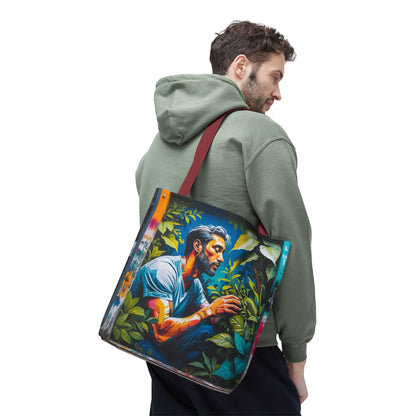 Artistic Surge - Eco-Friendly Canvas Tote Bag - LOVE FOR NATURE