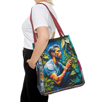 Artistic Surge - Eco-Friendly Canvas Tote Bag - LOVE FOR NATURE