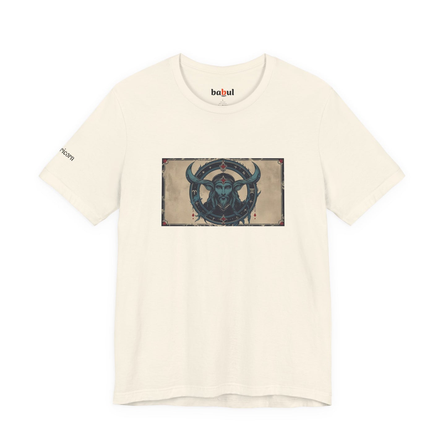 Capricorn - Gothic Zodiac T-Shirt. Zodiac in the Shadows