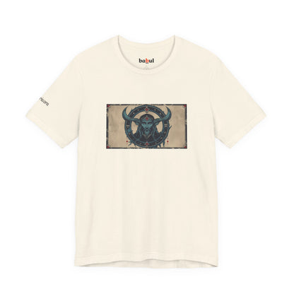 Capricorn - Gothic Zodiac T-Shirt. Zodiac in the Shadows