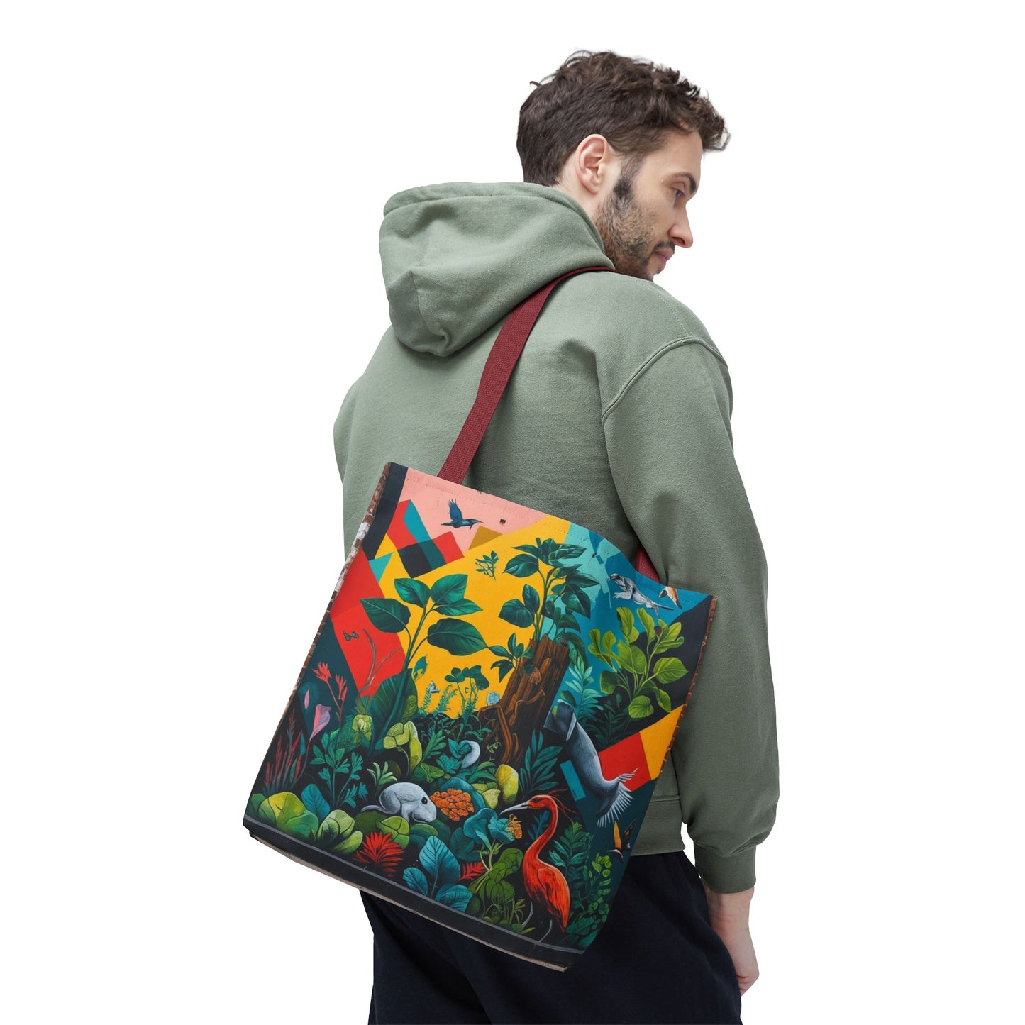 Artistic Surge - Eco-Friendly Canvas Tote Bag - NATURE