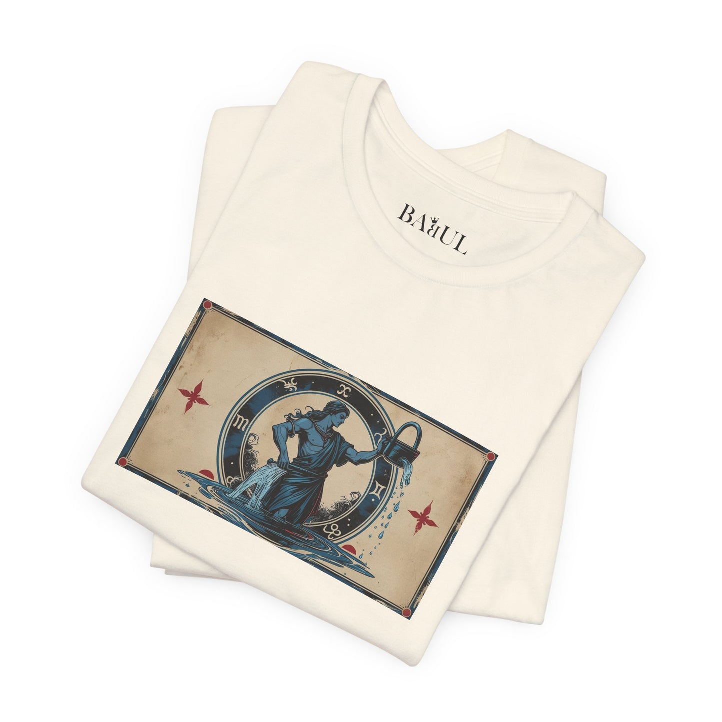 Acquario - Maglietta con lo Zodiaco Gotico. Lo Zodiaco nell'ombra