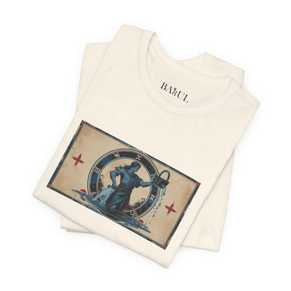 Acquario - Maglietta con lo Zodiaco Gotico. Lo Zodiaco nell'ombra