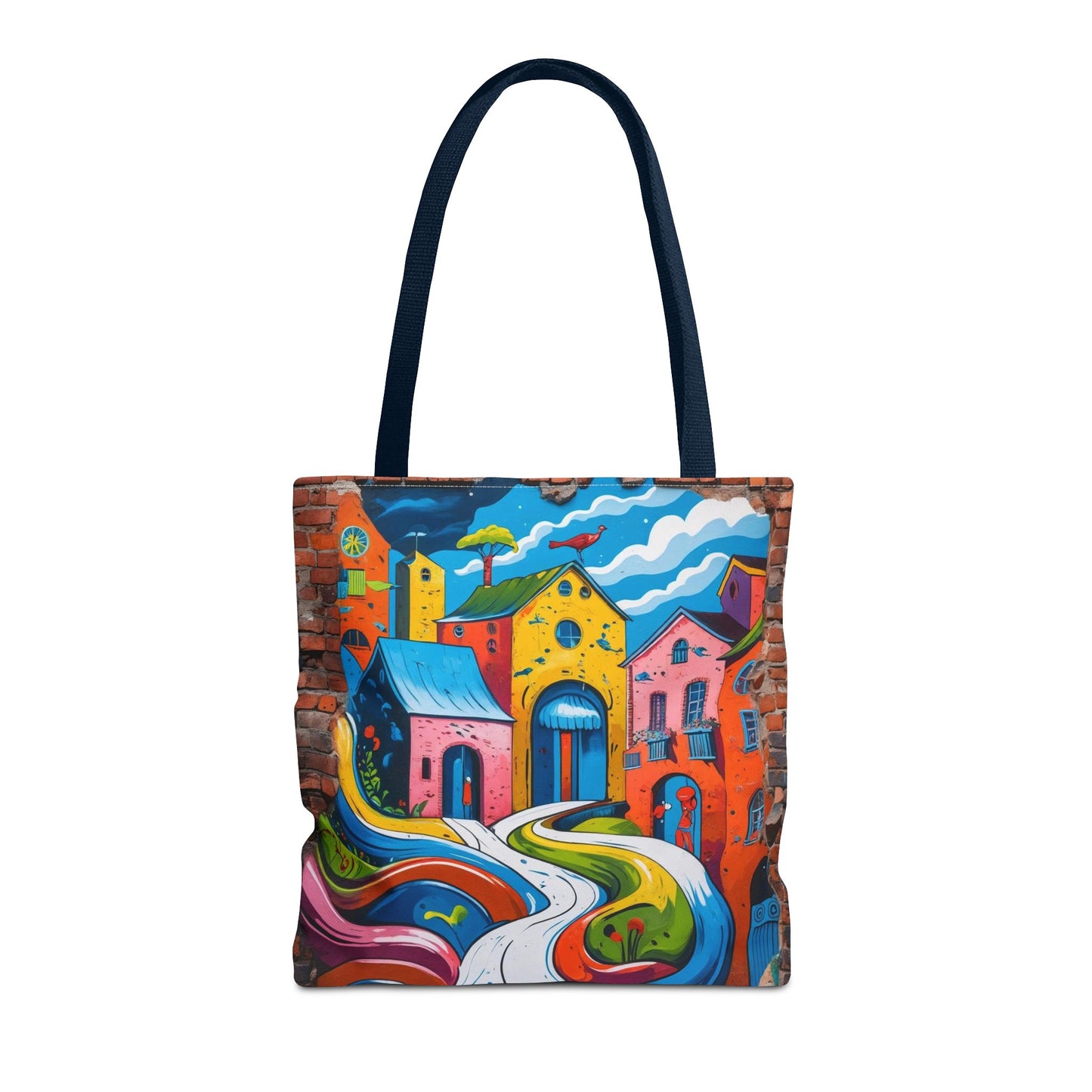 Artistic Surge - Eco-Friendly Canvas Tote Bag - HOUSES