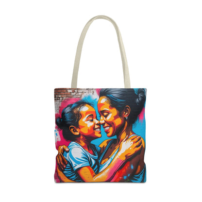 Artistic Surge - Eco-Friendly Canvas Tote Bag - SMILING HUG