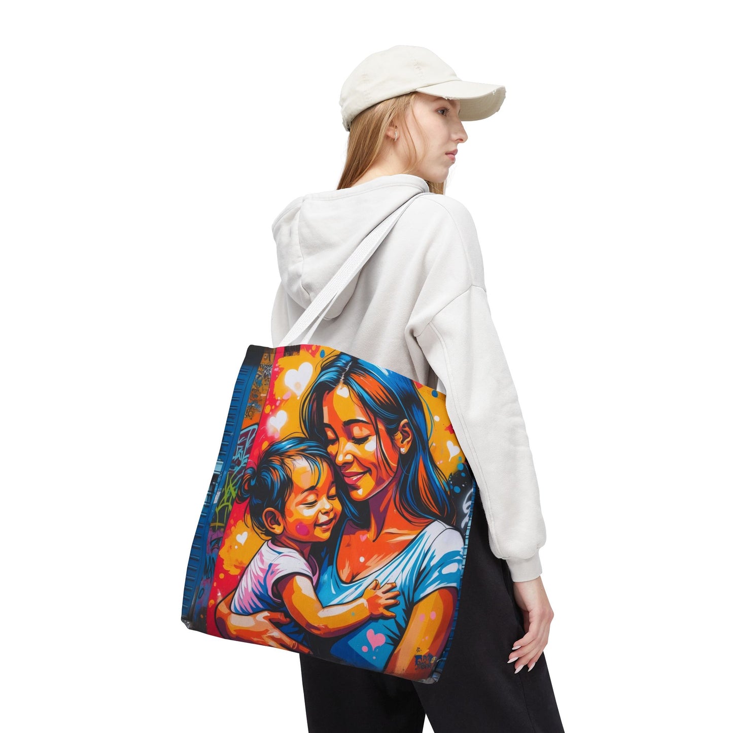 Artistic Surge - Eco-Friendly Canvas Tote Bag - HUG