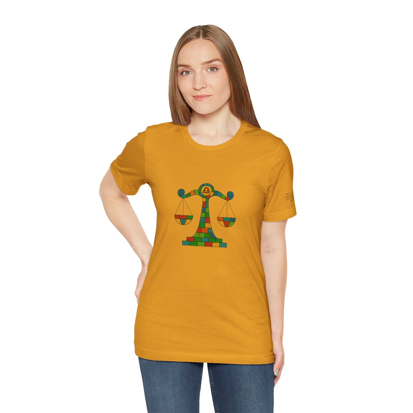 LIBRA - T-shirt, The Zodiac in Colors
